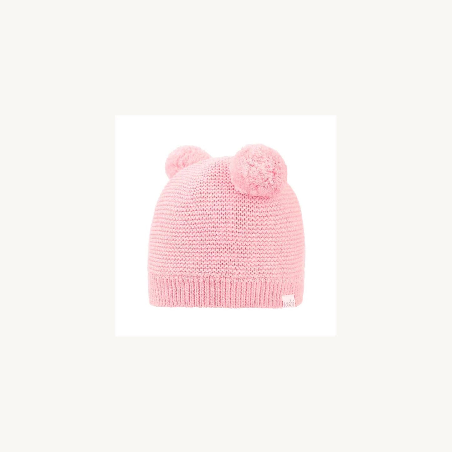 Organic Beanie Snowy Pearl – children's product by Toshi | Aster & Ruby