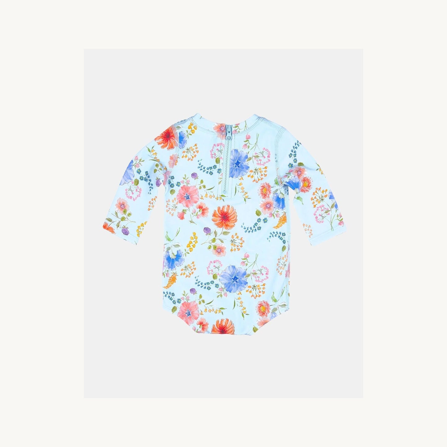 Toshi Swim Baby Onesie L/S Classic - Atlantis – long sleeve swim onesie for babies by Toshi | Aster & Ruby