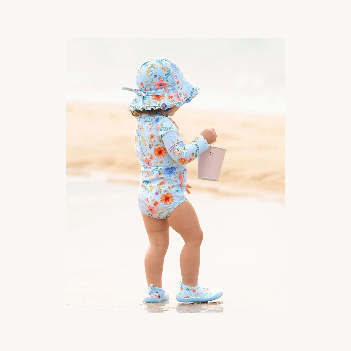 Toshi Toshi Swim Baby Onesie L/S Classic - Atlantis | Aster & Ruby