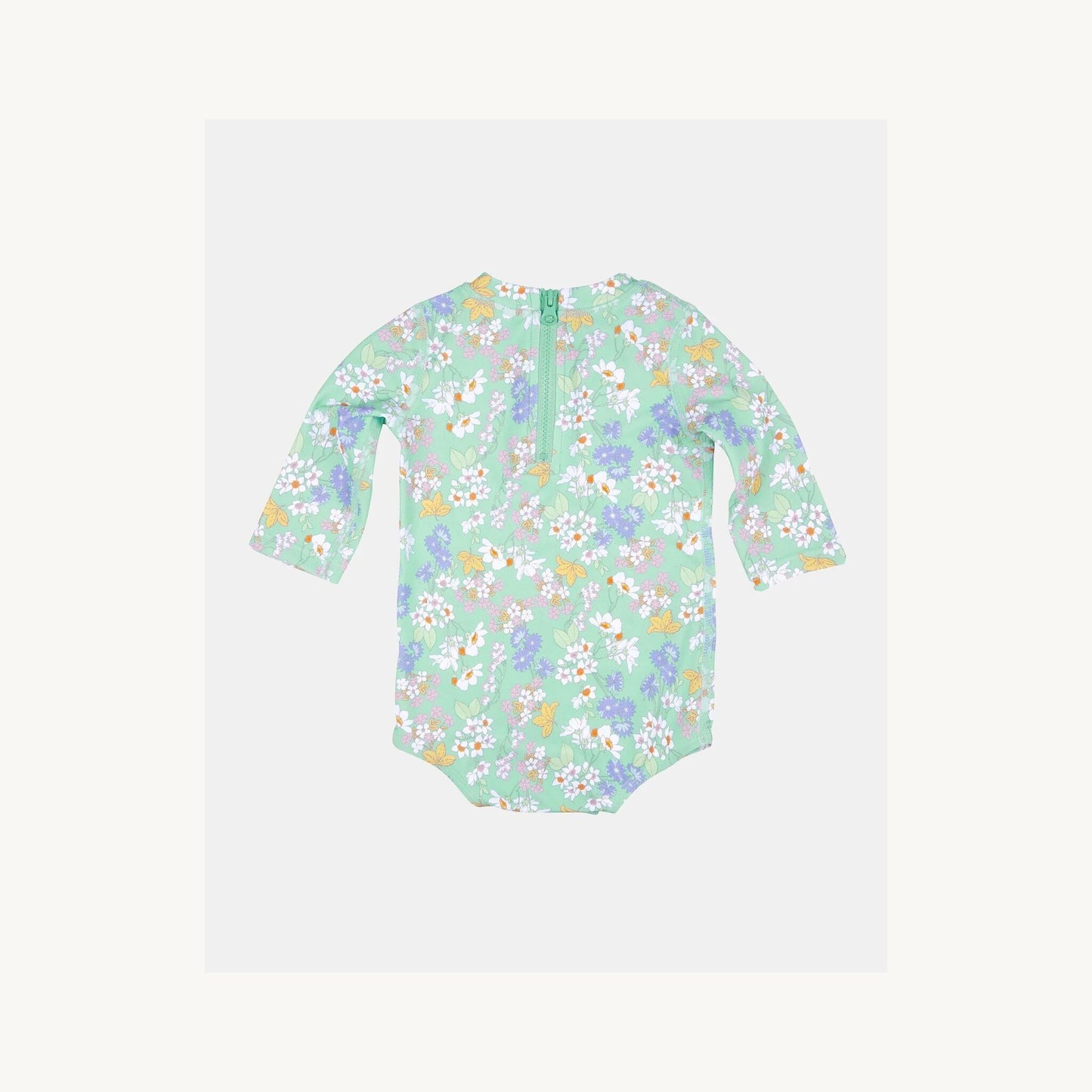 Toshi Swim Baby Onesie L/S Classic - Sea Blossom – long sleeve swim onesie for babies by Toshi | Aster & Ruby