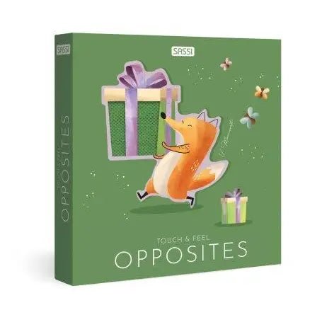 Touch & Feel Pocket Book Opposites - Aster & Ruby
