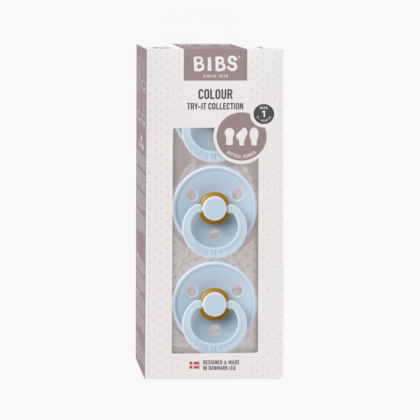 Try - it Colour 3pk Baby Blue - Aster & Ruby