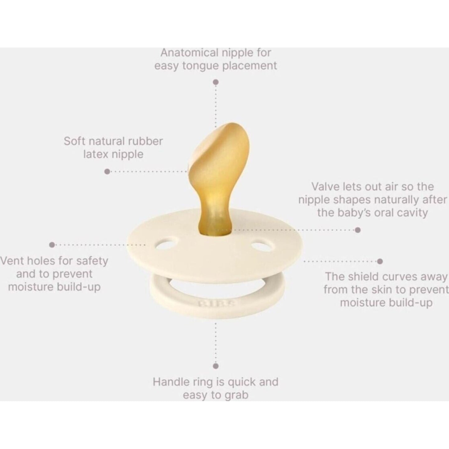 Try-it Colour 3pk Baby Blue – children's product by BIBS | Aster & Ruby