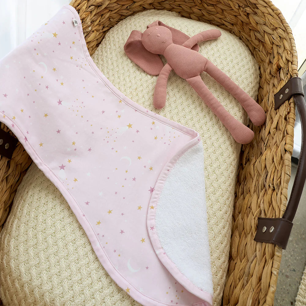 Organic Cotton Burp Cloth Twinkle