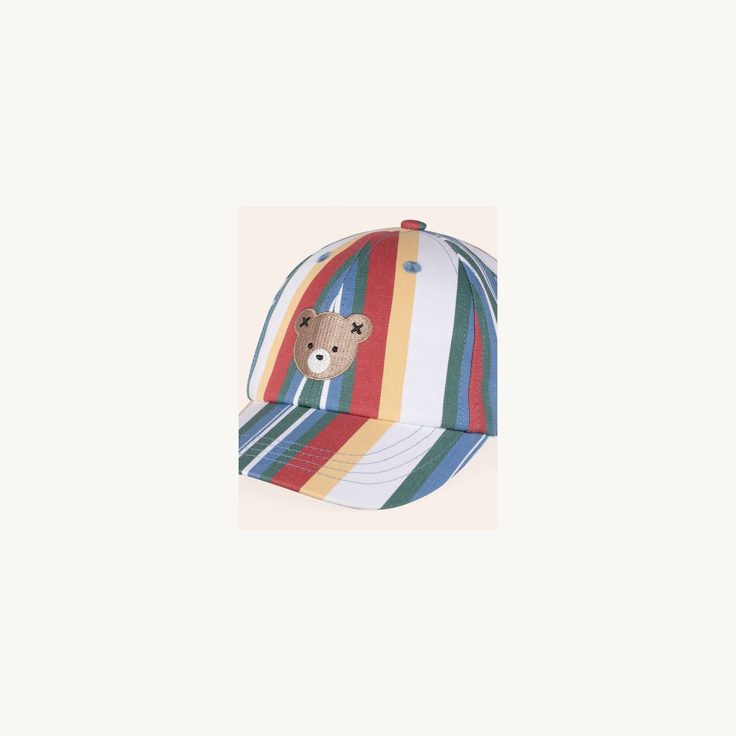 Vintage Stripe Huxbear Cap – children's product by Huxbaby | Aster & Ruby