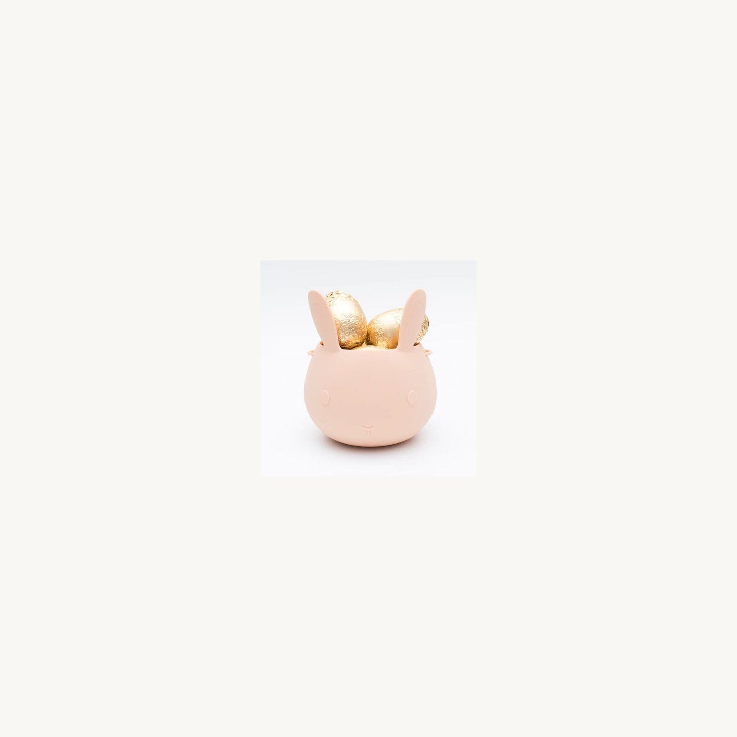 We Might Be Tiny Easter Bunny Basket - Blush – children's product by We Might Be Tiny | Aster & Ruby