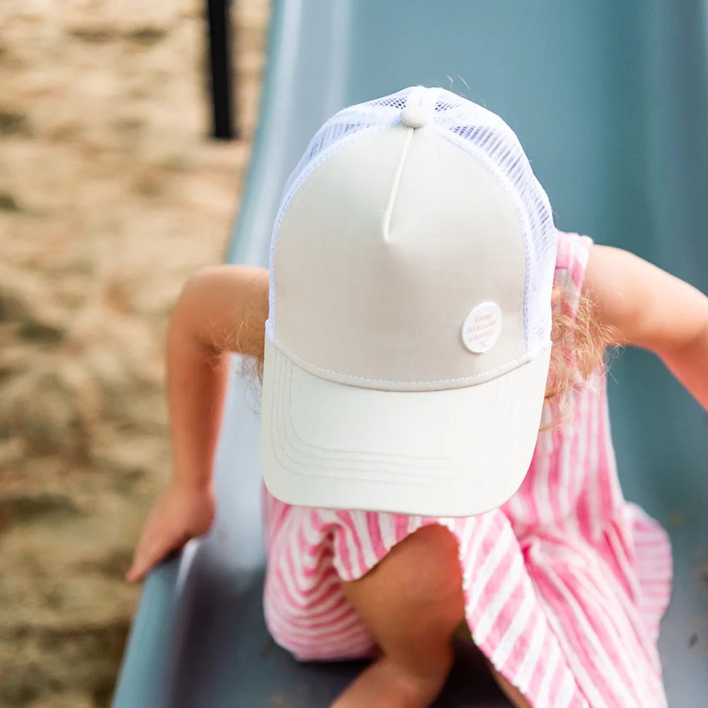 Wheat Trucker Cap - Aster & Ruby