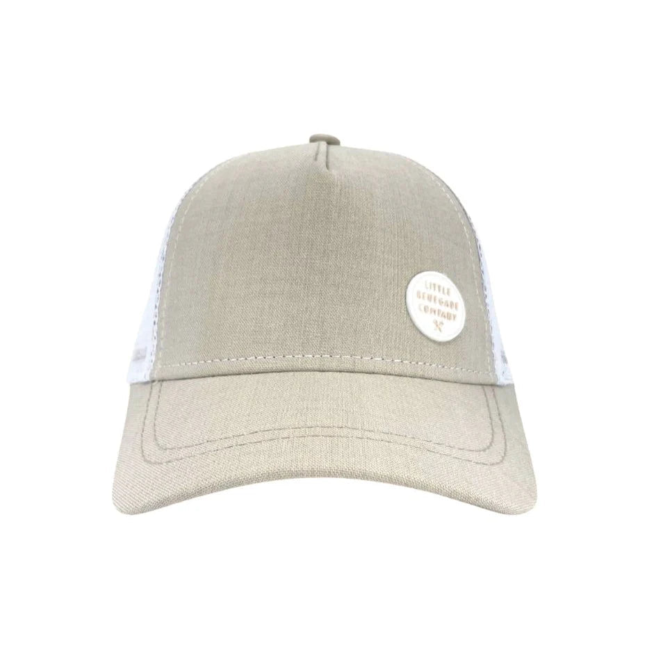 Wheat Trucker Cap - Aster & Ruby