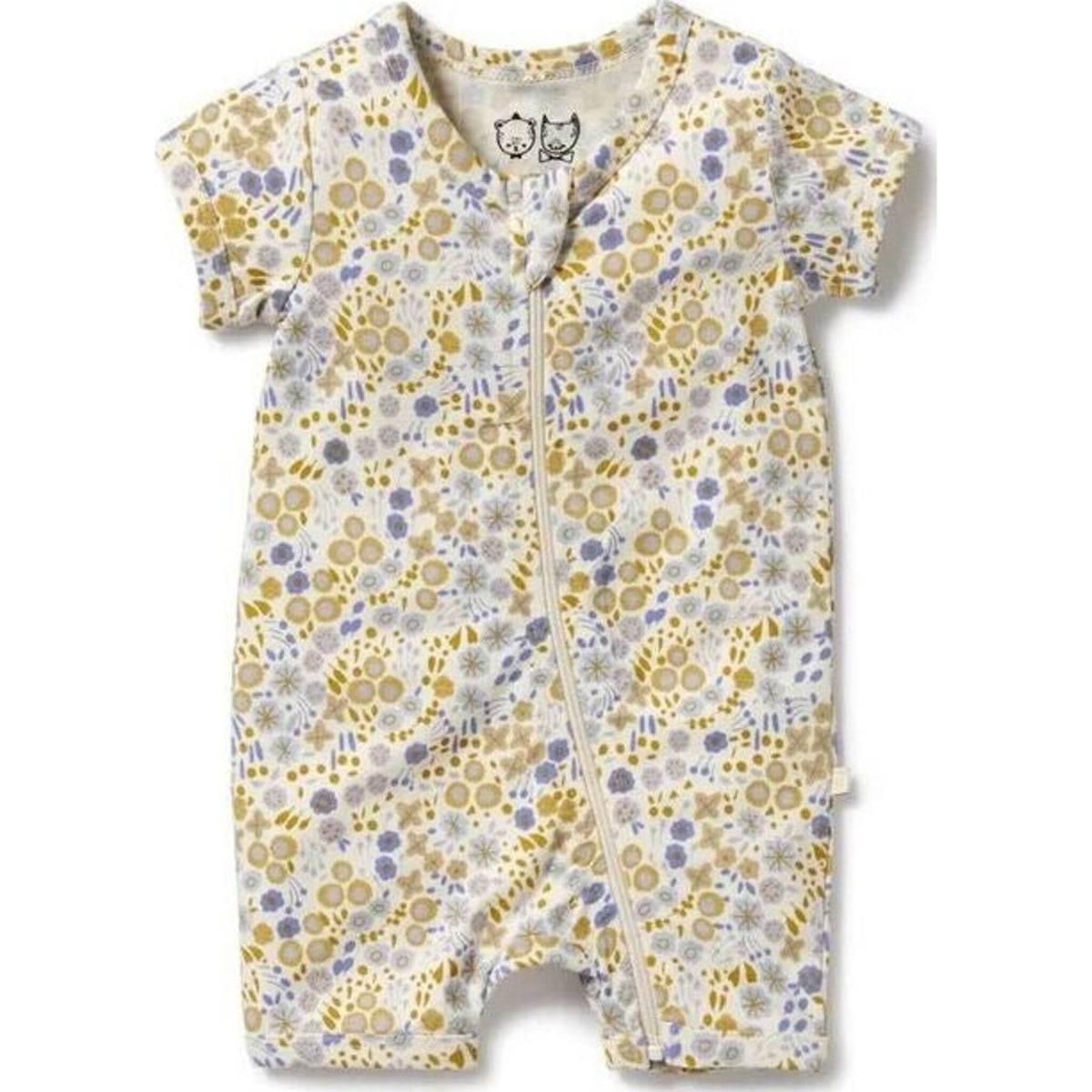 Wilson & Frenchy Wilson & Frenchy Organic Boyleg Zipsuit - Little Meadow | Aster & Ruby