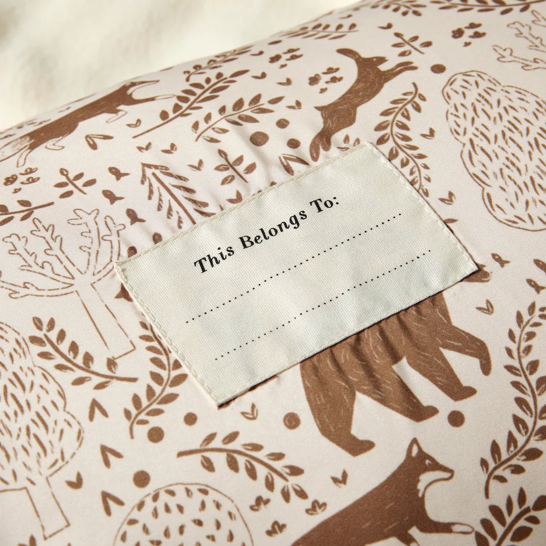 Winter Forest Nap Mat - Aster & Ruby