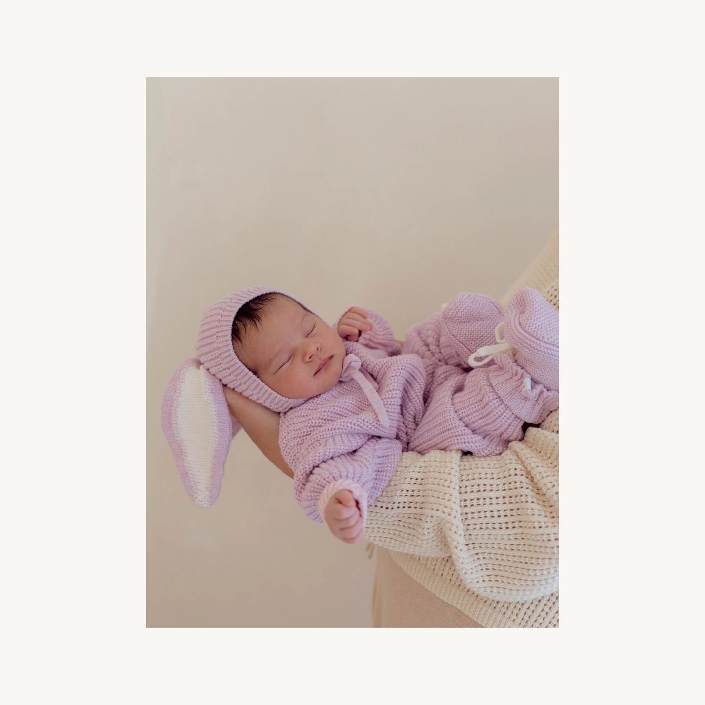 Winter Playsuit | Easter Bamby – children's product by Ziggy Lou | Aster & Ruby