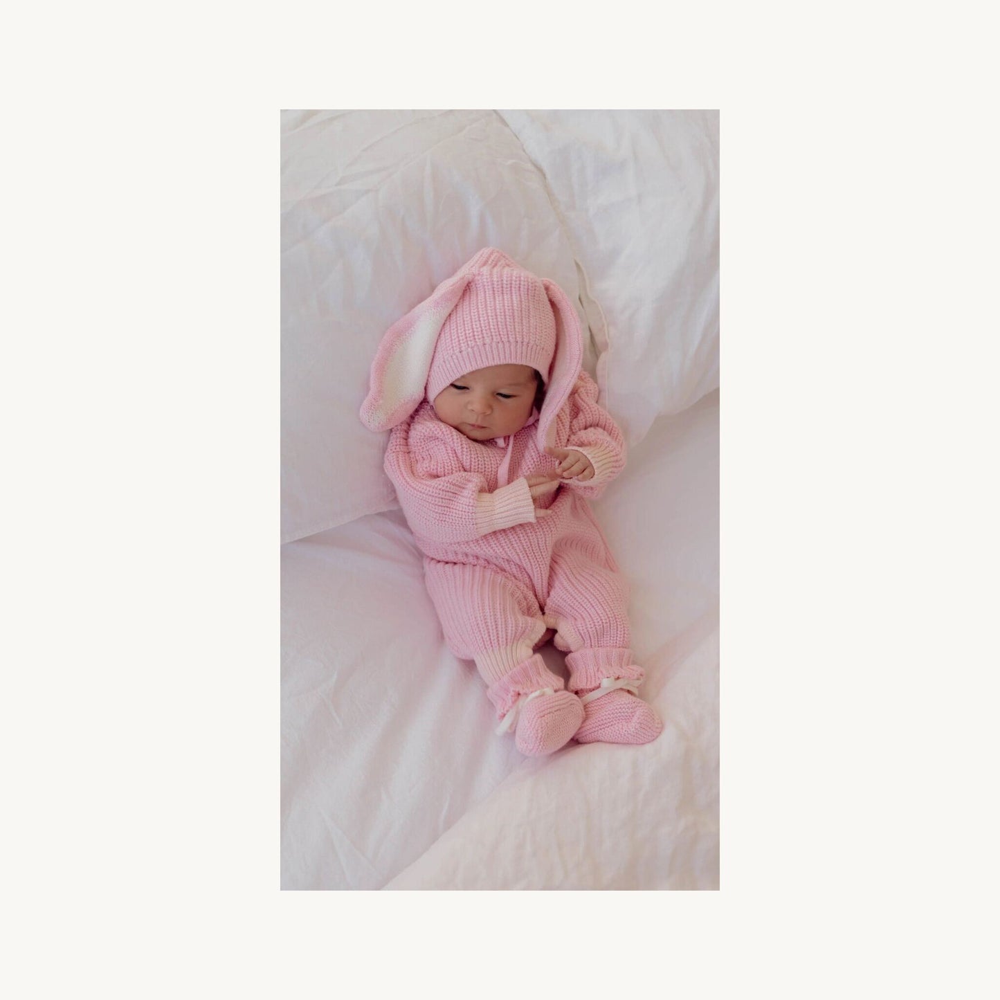 Winter Playsuit | Easter Dahlia – children's product by Ziggy Lou | Aster & Ruby