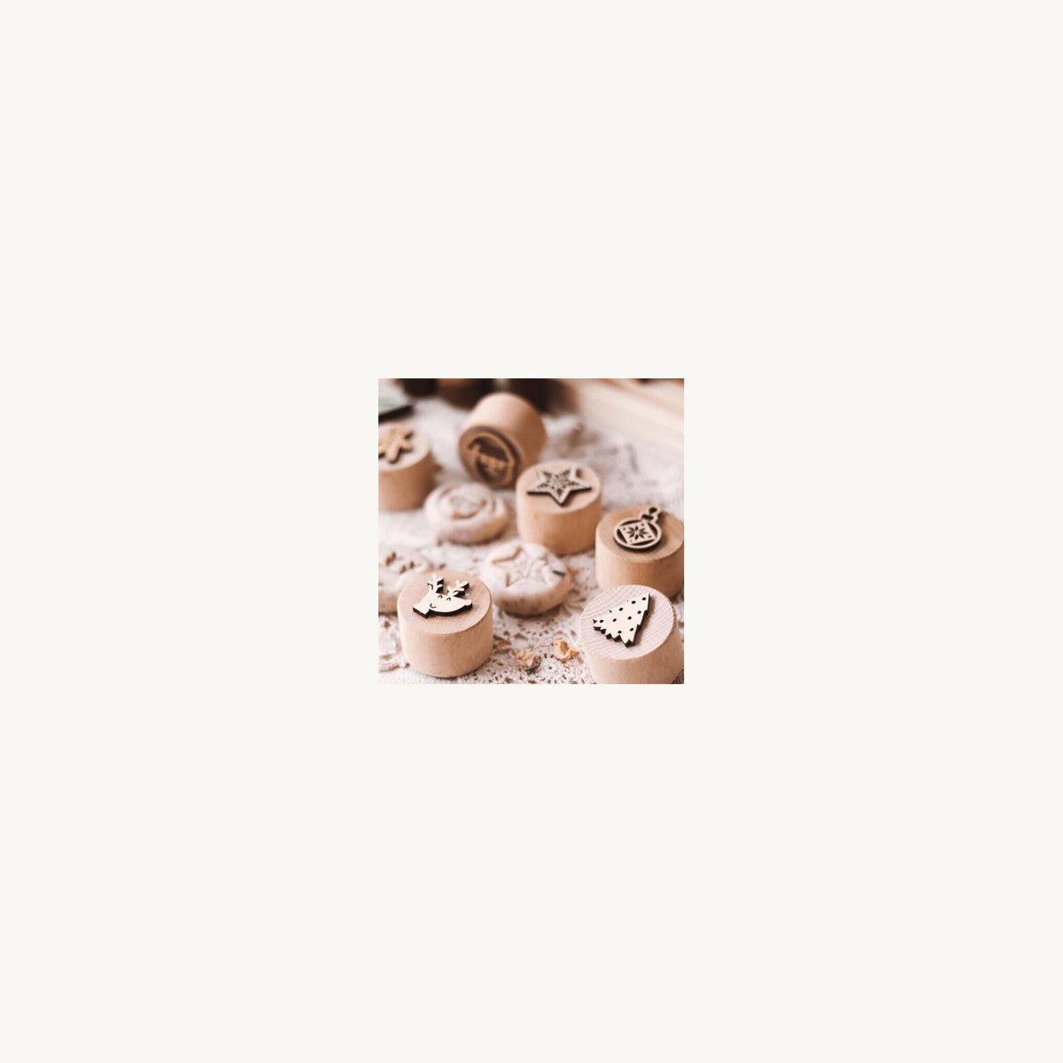 Let Them Play Wooden Stampers Christmas | Aster & Ruby