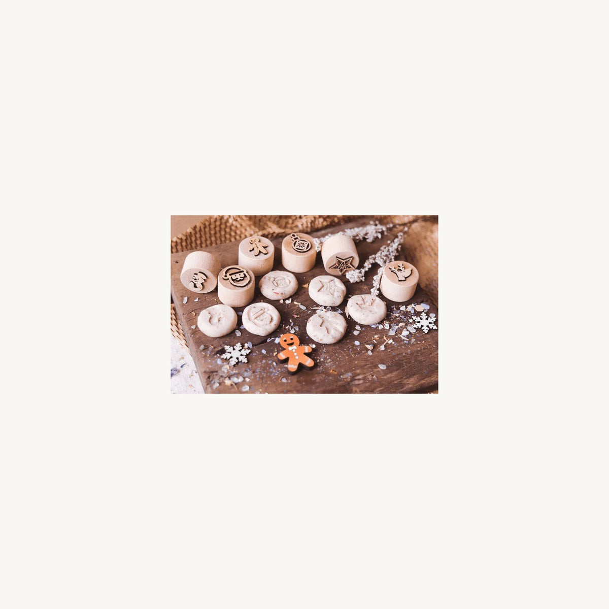 Let Them Play Wooden Stampers Christmas | Aster & Ruby