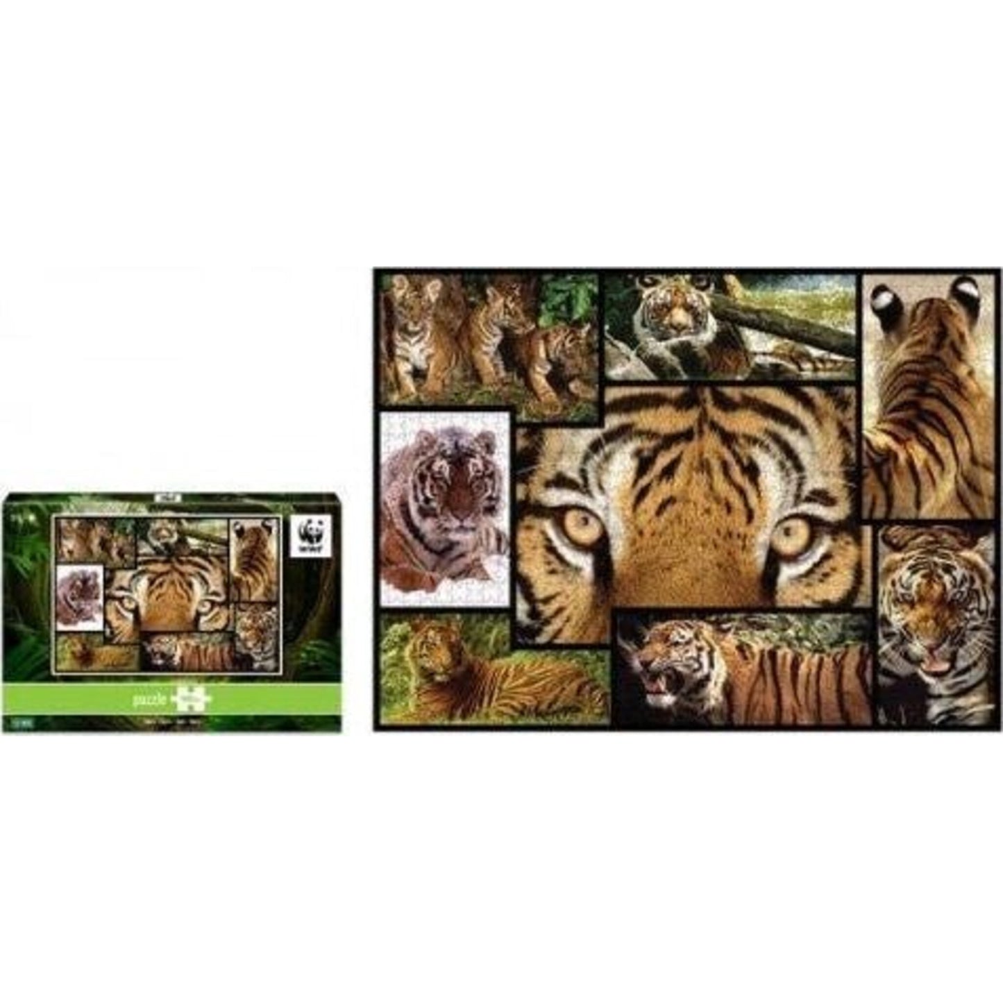 WWF 1000 Piece Puzzle Tigers – children's product by WWF | Aster & Ruby