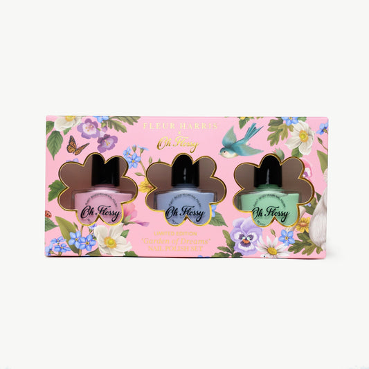 X Fleur Harris Garden of Dreams Nail Polish Set - Aster & Ruby