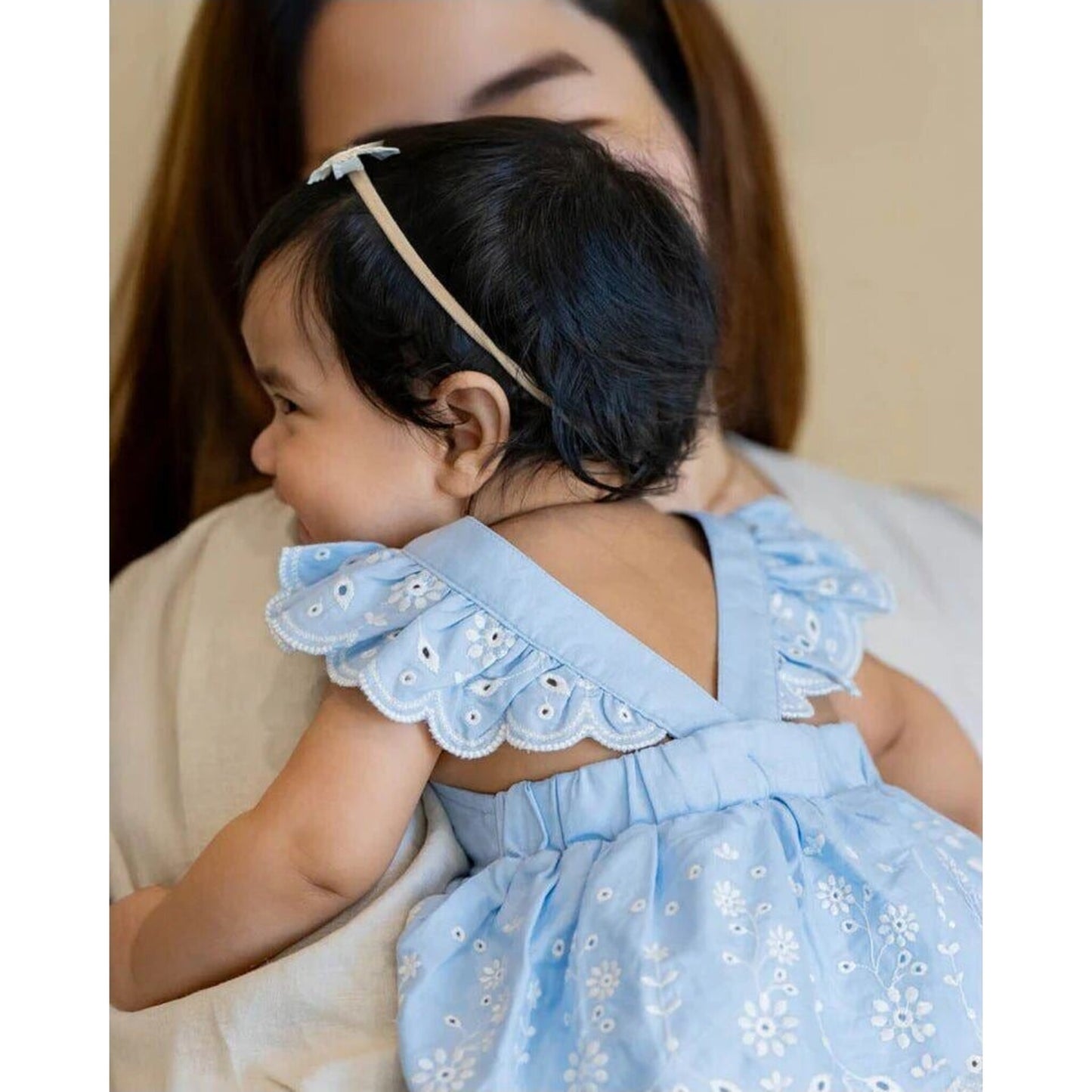 Zara Embroidered Overlay Dress – children's product by Minihaha | Aster & Ruby