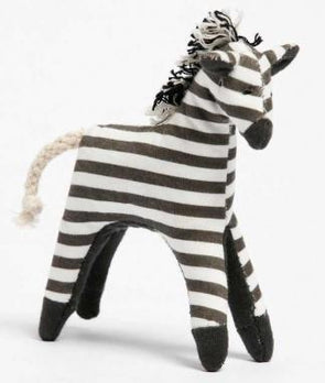 Mini Zebra Baby Rattle
