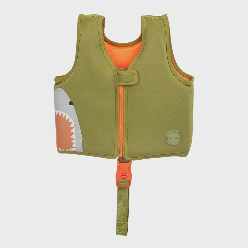 SUNNYLife Swim Vest 12 Years Shark Aster & Ruby