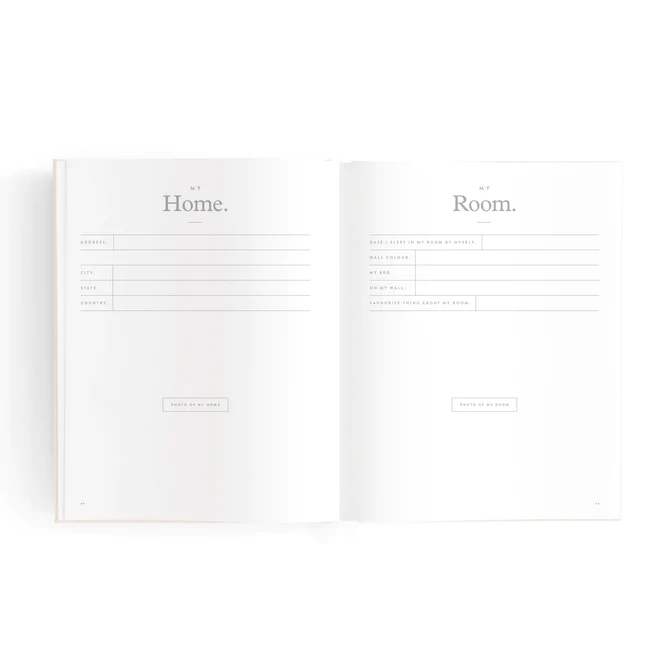 Fox & Fallow Mini Baby Book Oatmeal - Aster & Ruby