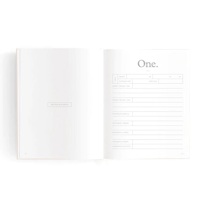 Mini Baby Book Oatmeal – Aster & Ruby