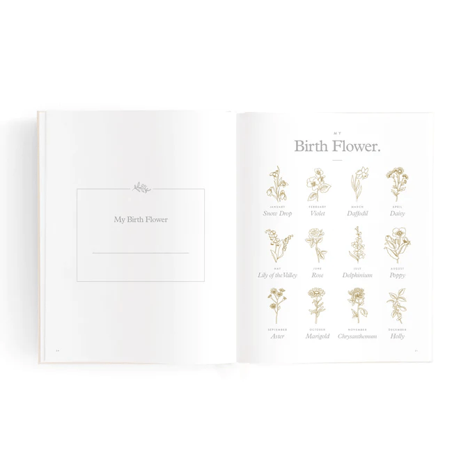 Fox & Fallow Mini Baby Book Oatmeal - Aster & Ruby