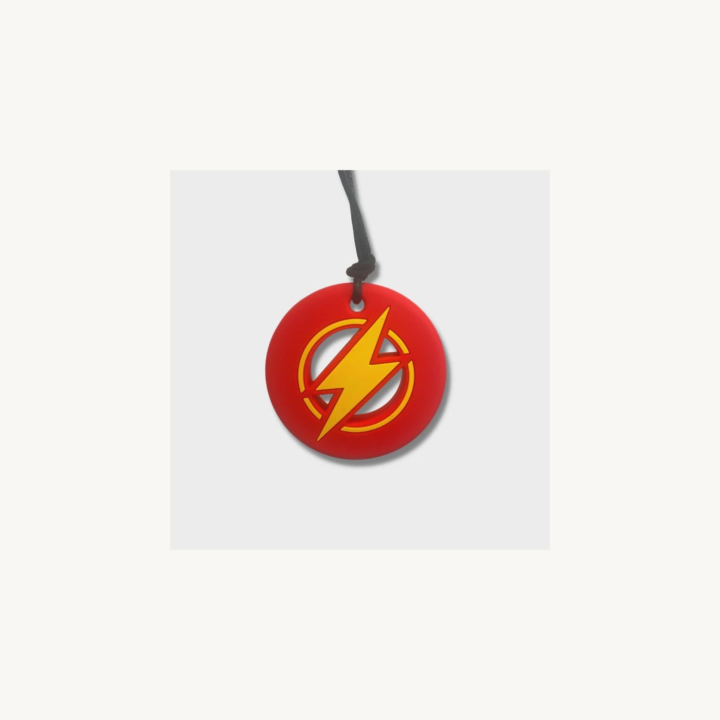 Jellystone Strike Energy Chew Pendant Red – children's product by Jellystone | Aster & Ruby