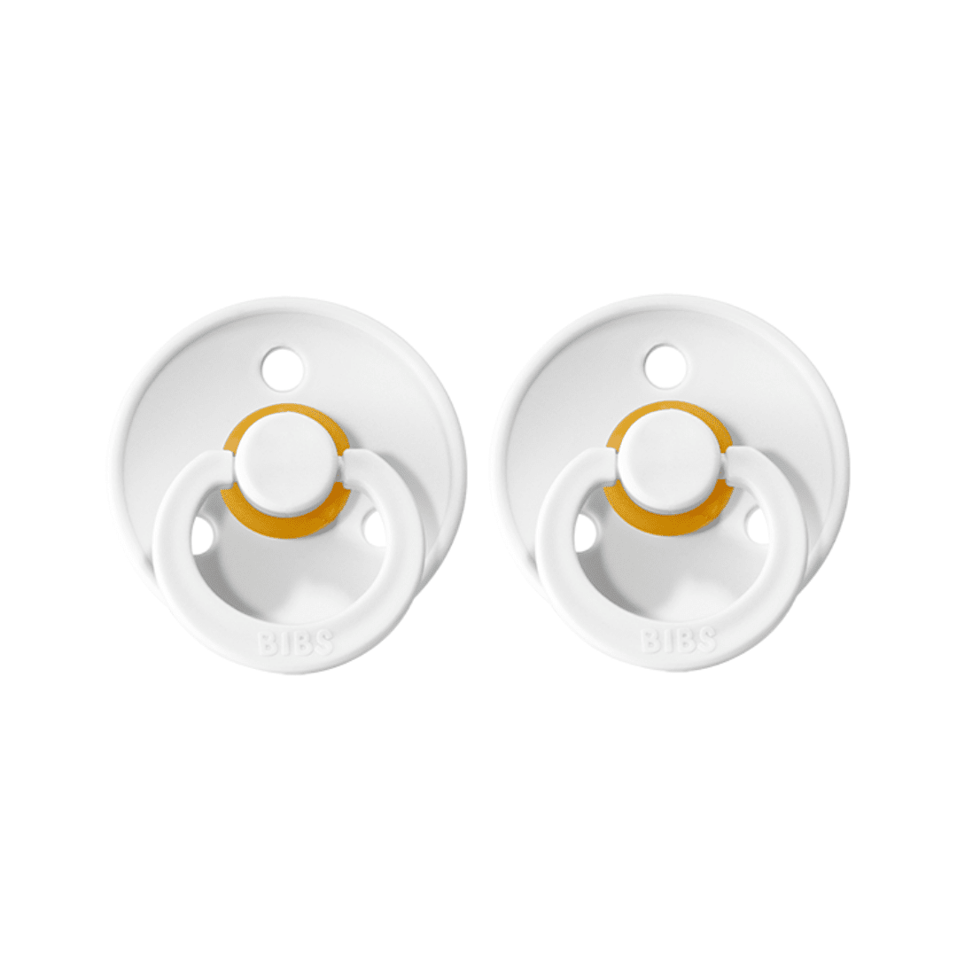 Pacifier 2pk White - Aster & Ruby
