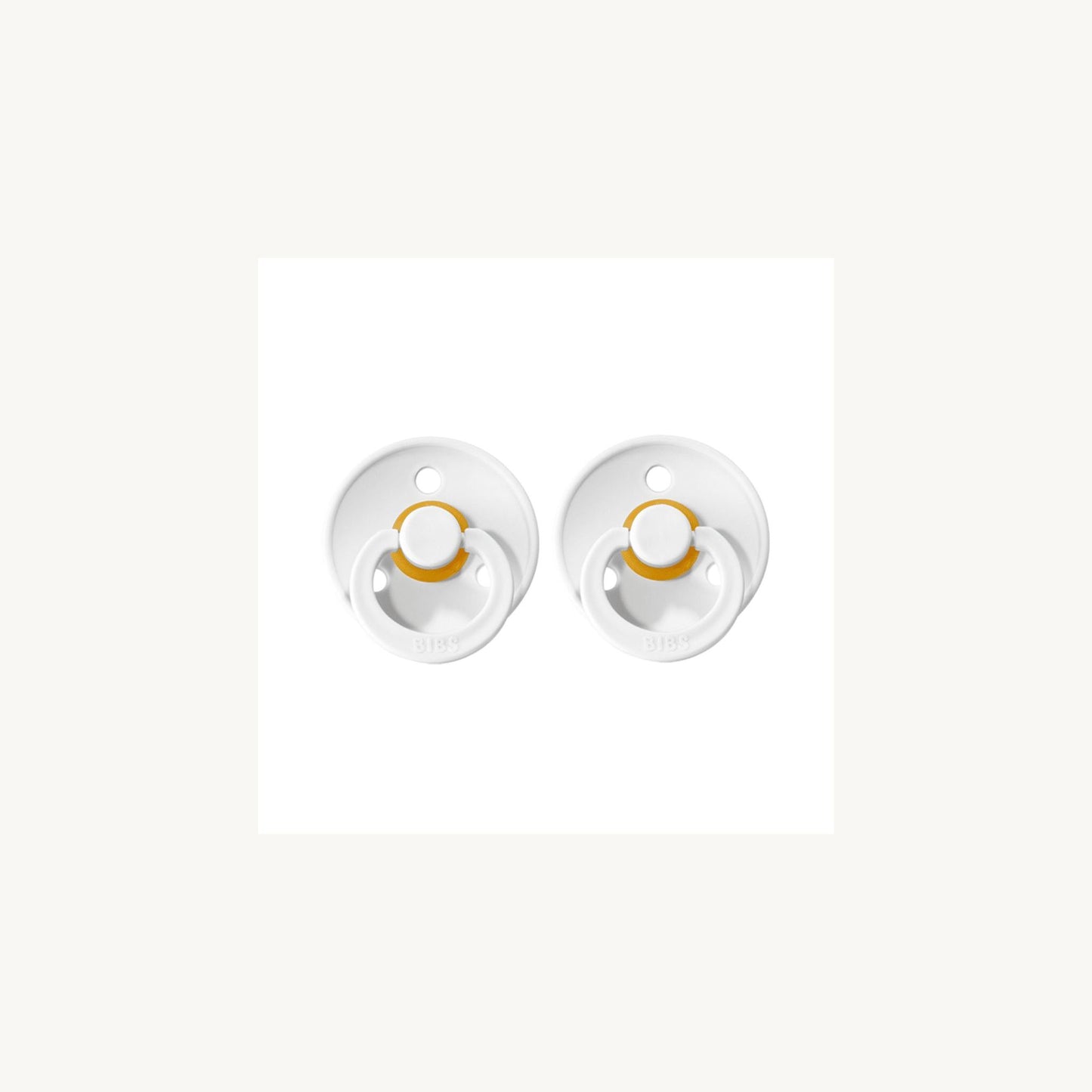 Pacifier 2pk White – children's product by BIBS | Aster & Ruby