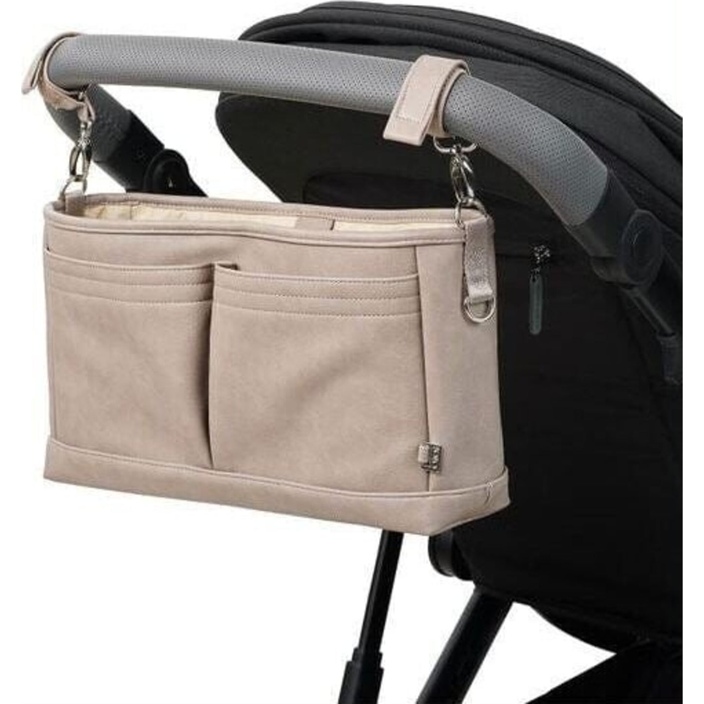 Signature Pram Caddy - Oat – children's product by OiOi | Aster & Ruby