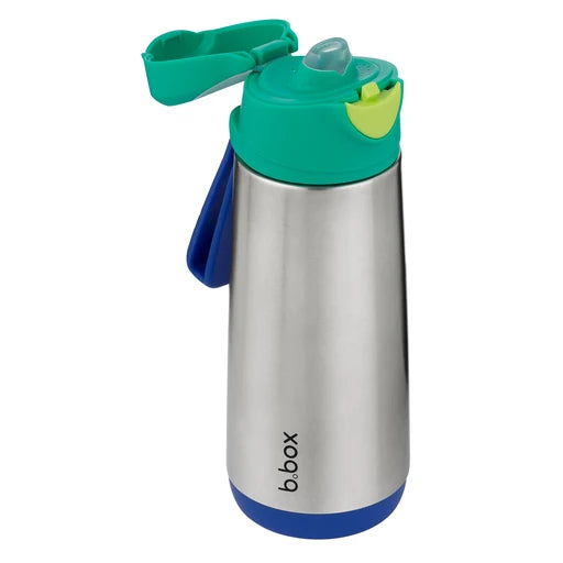 Insulated Sport Spout Bottle – Electric Jungle 500mL
