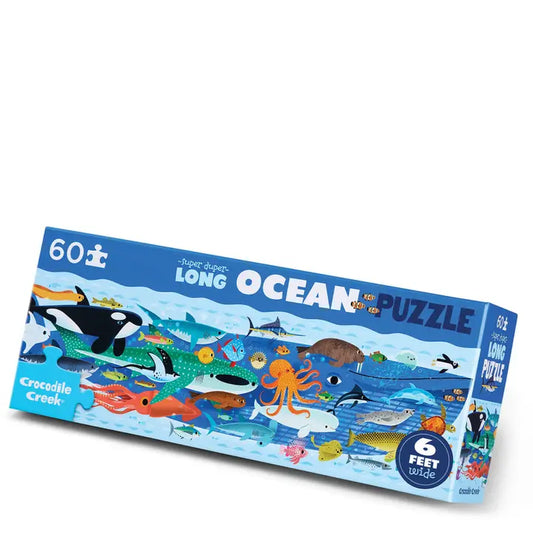 Super Duper Long Puzzle 60 Pc Ocean