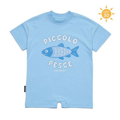 Sun Smart Romper Little Fish