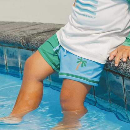 Baby Swim Short Seaside Colourblock