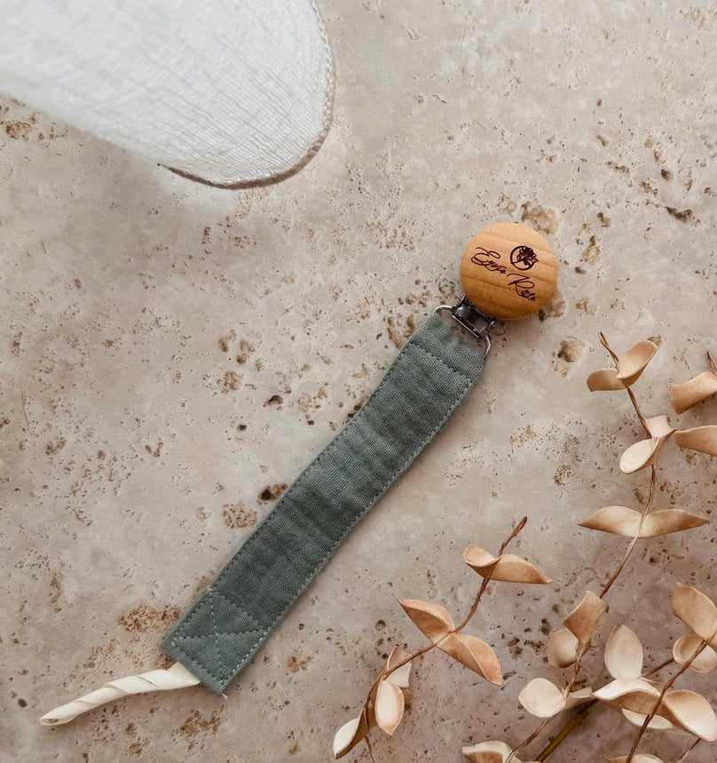 Cotton & Beech Wood Dummy Clip