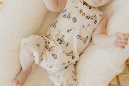 Pup Racer - Sleeveless Romper