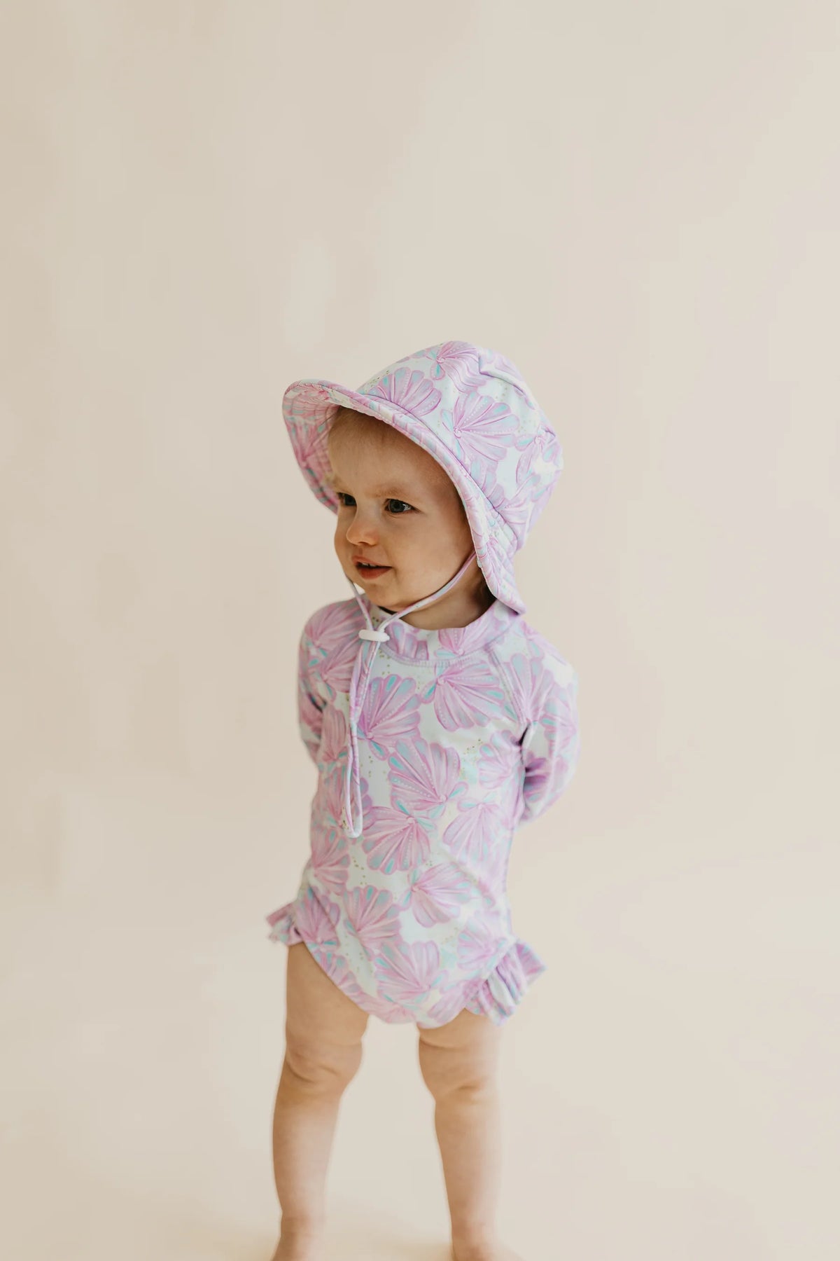 Girls Swimsuit - Shimmer Shells