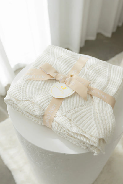 Keepsake Knit Blanket | Ivory