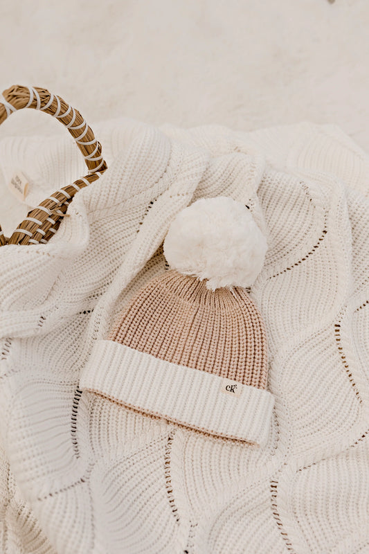 Baby Knit Beanie | Biscotti