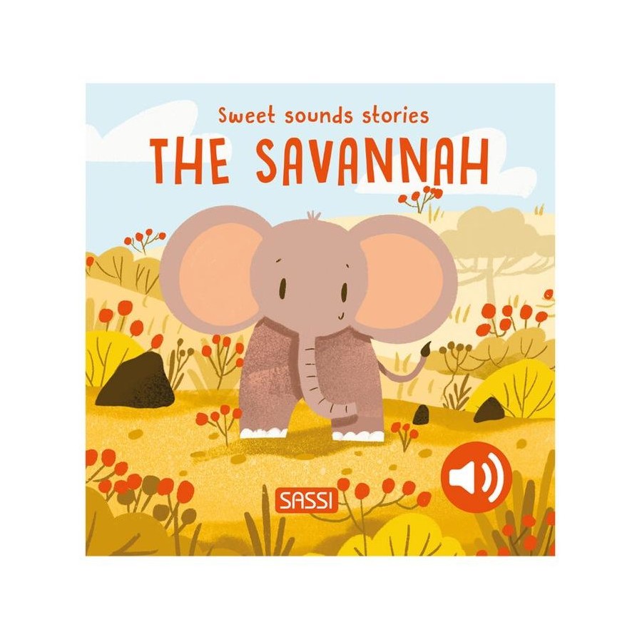Sassi Junior Sweet Sound Stories The Savannah Board Book | Aster & Ruby