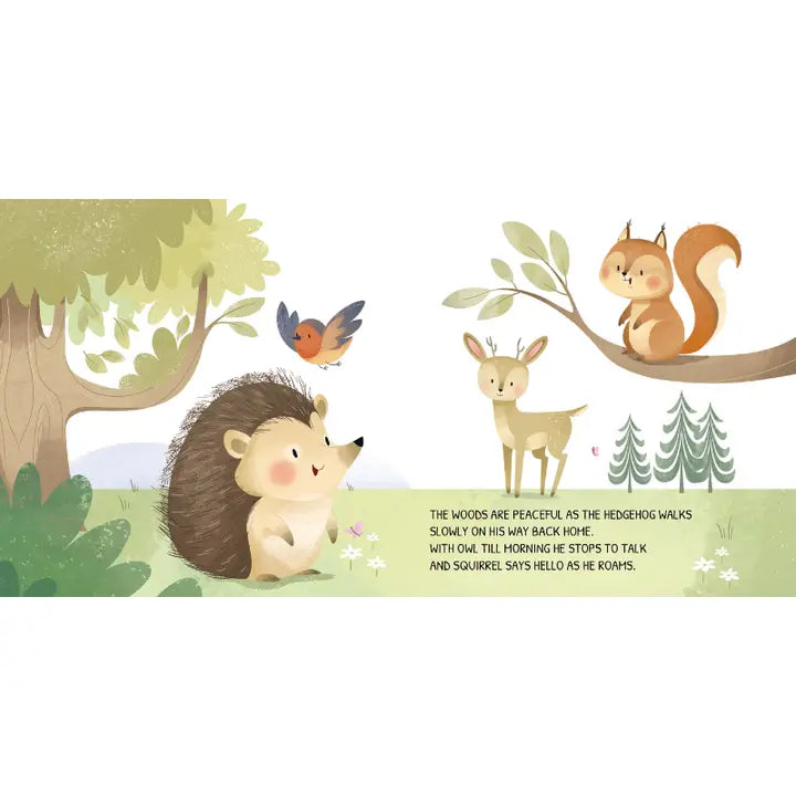 Board Book - Glow-in-The-Dark - the Woodland