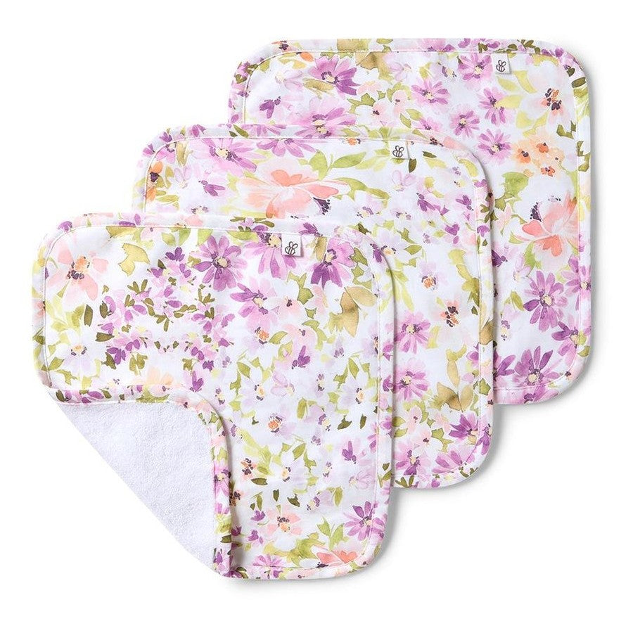 Snuggle Hunny Kids Isla Organic Wash Cloths 3pk | Aster & Ruby