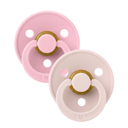Colour Pacifier Round 2pk