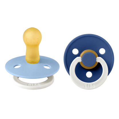 GLOW Pacifiers 2 Pack - Sky Blue/Cornflower