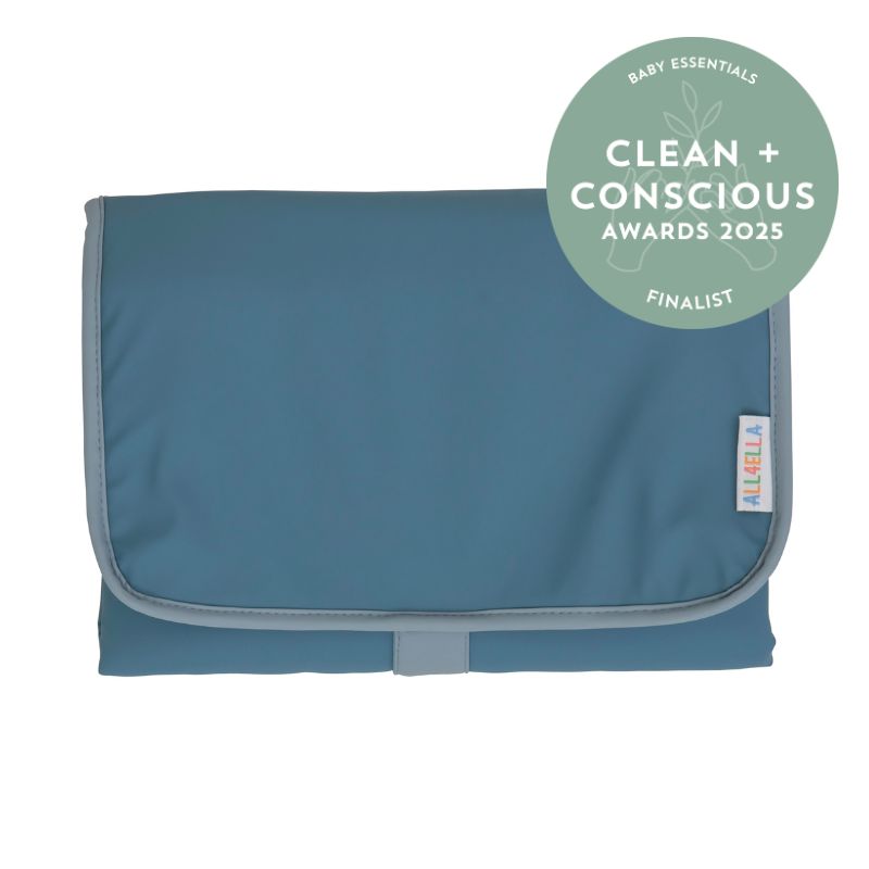 Recycled Changing Wallet - Blue