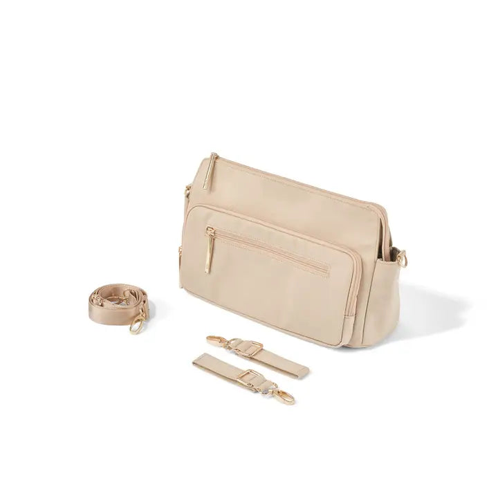 Multitasker Pram Caddy Beige Nylon