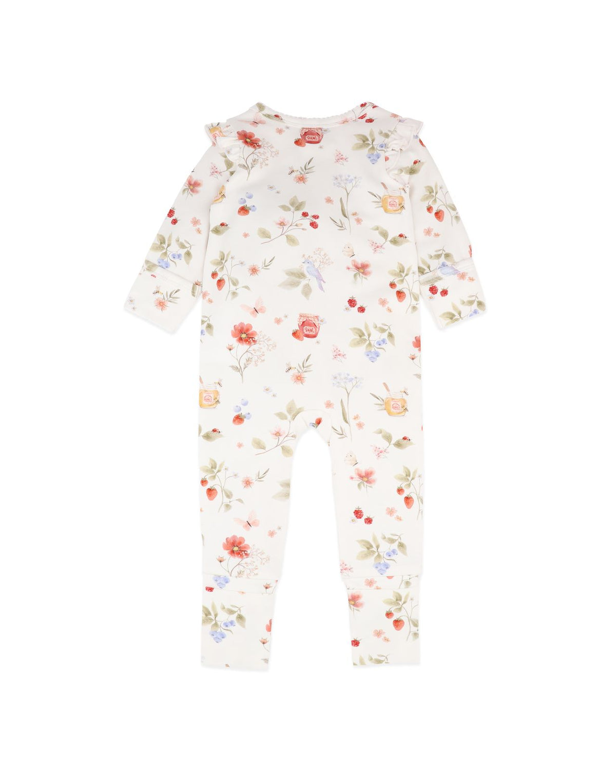 Poppy Organic Ls Zipsuit