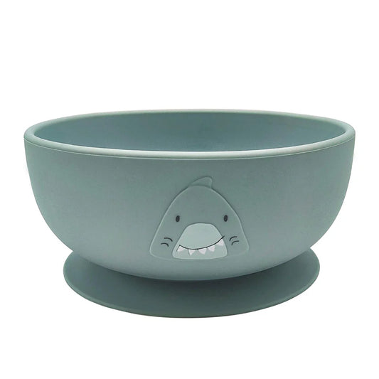 Silicone Suction Bowl Mr. Shark