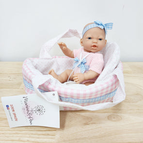 Marina & Pau Mini Candy Doll in Carry Cot