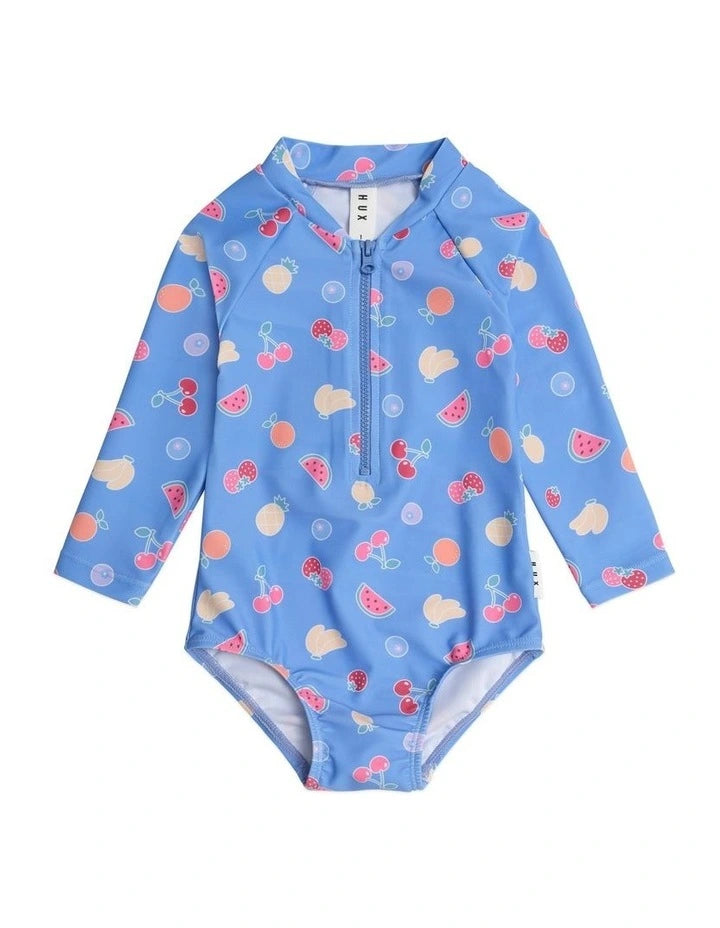 Huxbaby Fruit Emoji Zip Swimsuit | Aster & Ruby